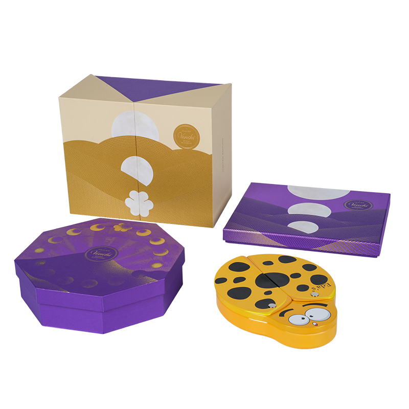 Sztywne, dwudrzwiowe pudełko do pakowania czekolady