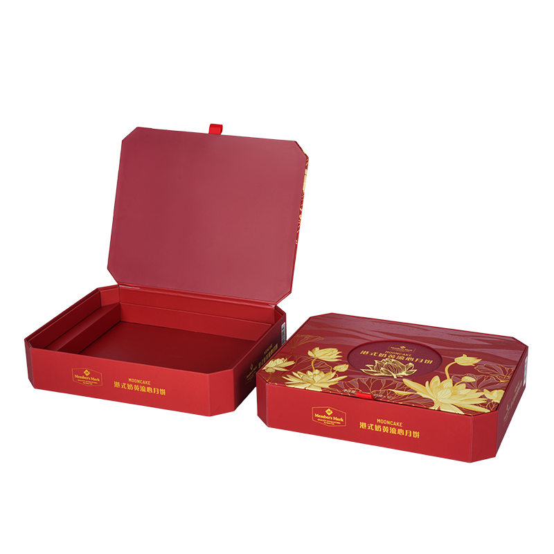 Sztywne, dwudrzwiowe pudełko do pakowania ciast