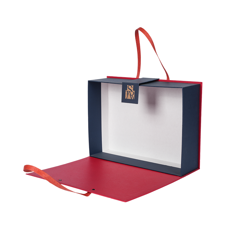 Przeciwporostowe i odporne na wilgoć, laminowane pudełka papierowe w kształcie książki do pakowania tekstyliów domowych