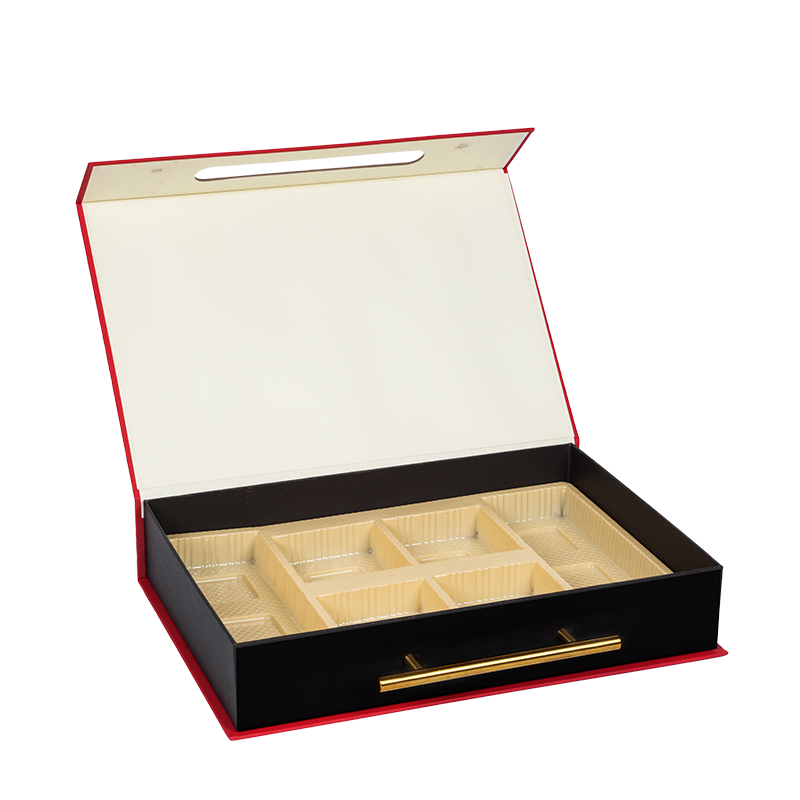 Sztywne, dwudrzwiowe pudełko do pakowania ciast