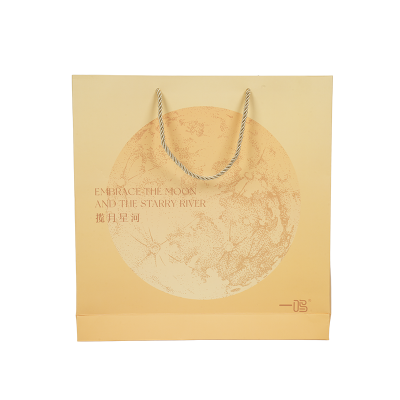 Wodoodporna torba do przenoszenia ciasta z kraftu/białego kartonu z uchwytem