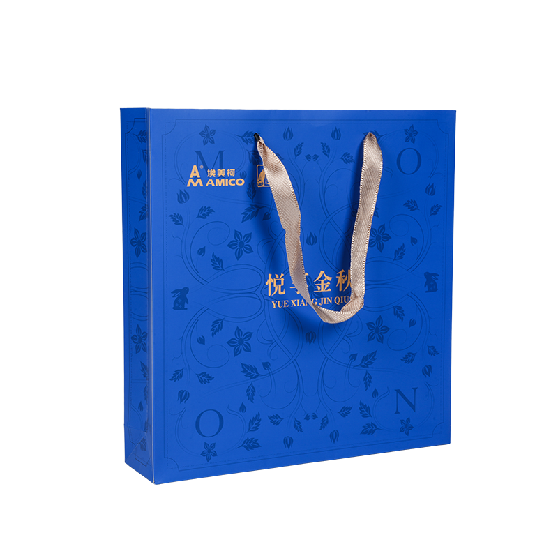 Pionowe torby na zakupy z papieru kraft z motywem świątecznym