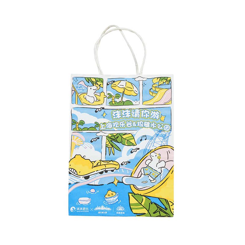 Ogólne opakowanie torby papierowej kraft