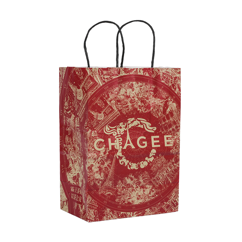 Tłoczona na gorąco biała kartonowa torba papierowa do pakowania perfum