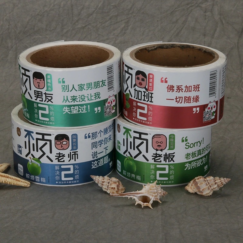 Etykieta samoprzylepna z papieru powlekanego