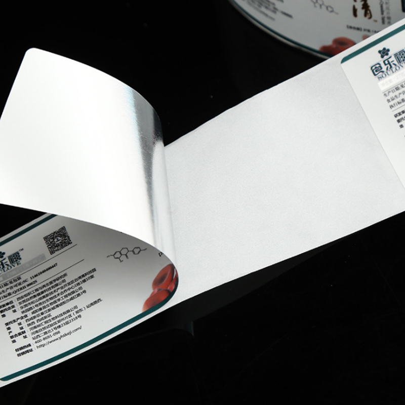 Etykiety samoprzylepne na suplementy zdrowotne